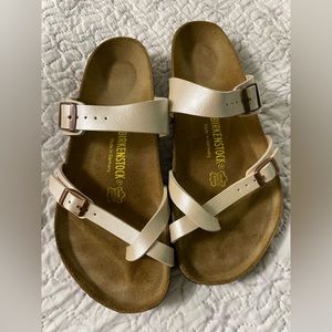Pearl Birkenstock Mayari Sandals